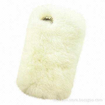 Luxury Rabbit Hair Case for iPhone 4/5